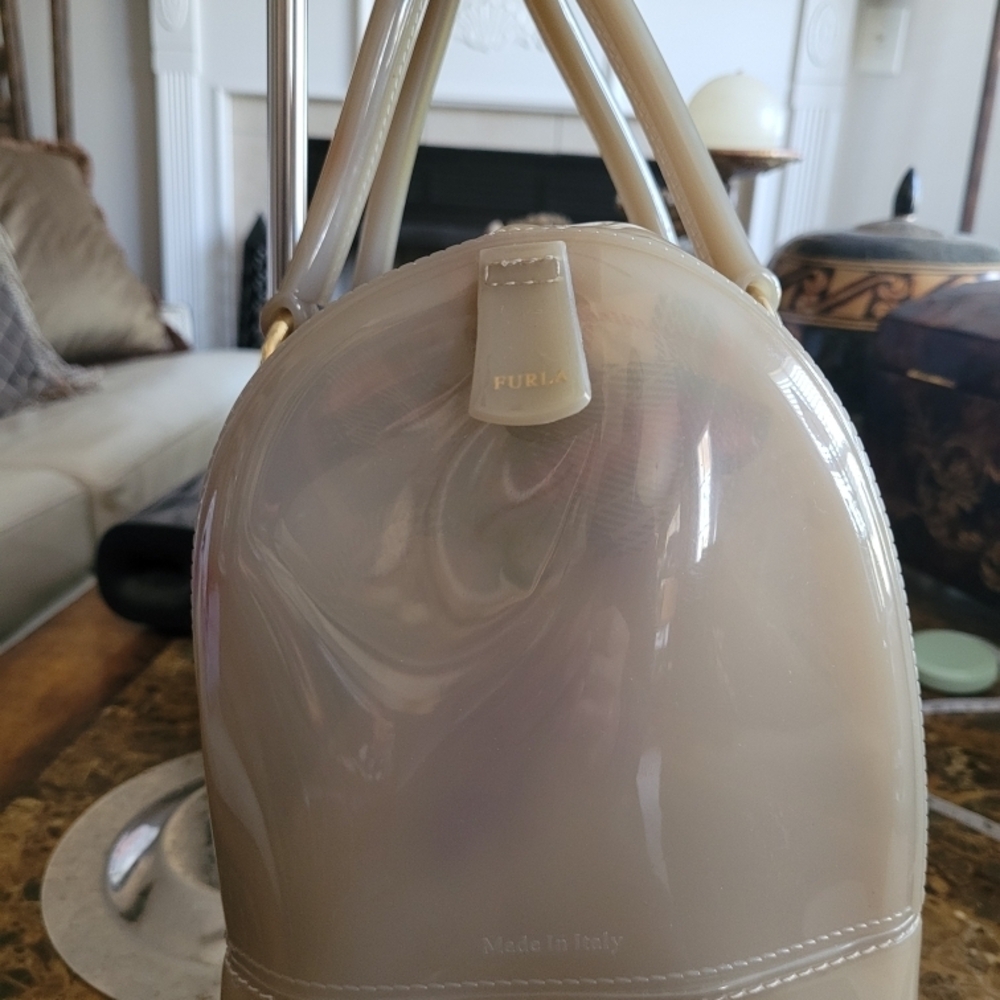 Furla Women's Tan Handbag - Picture 2 of 11